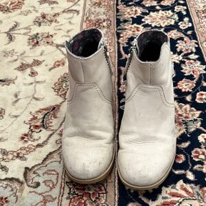 Teva White Ankle Boots